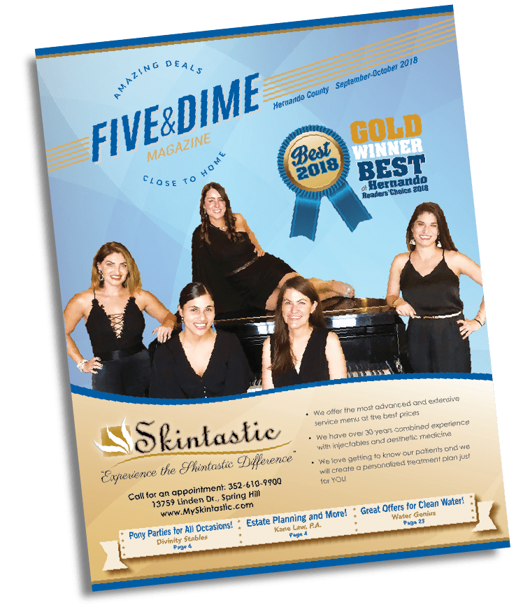 Five and Dime Magazine July/August 2018 Front Cover