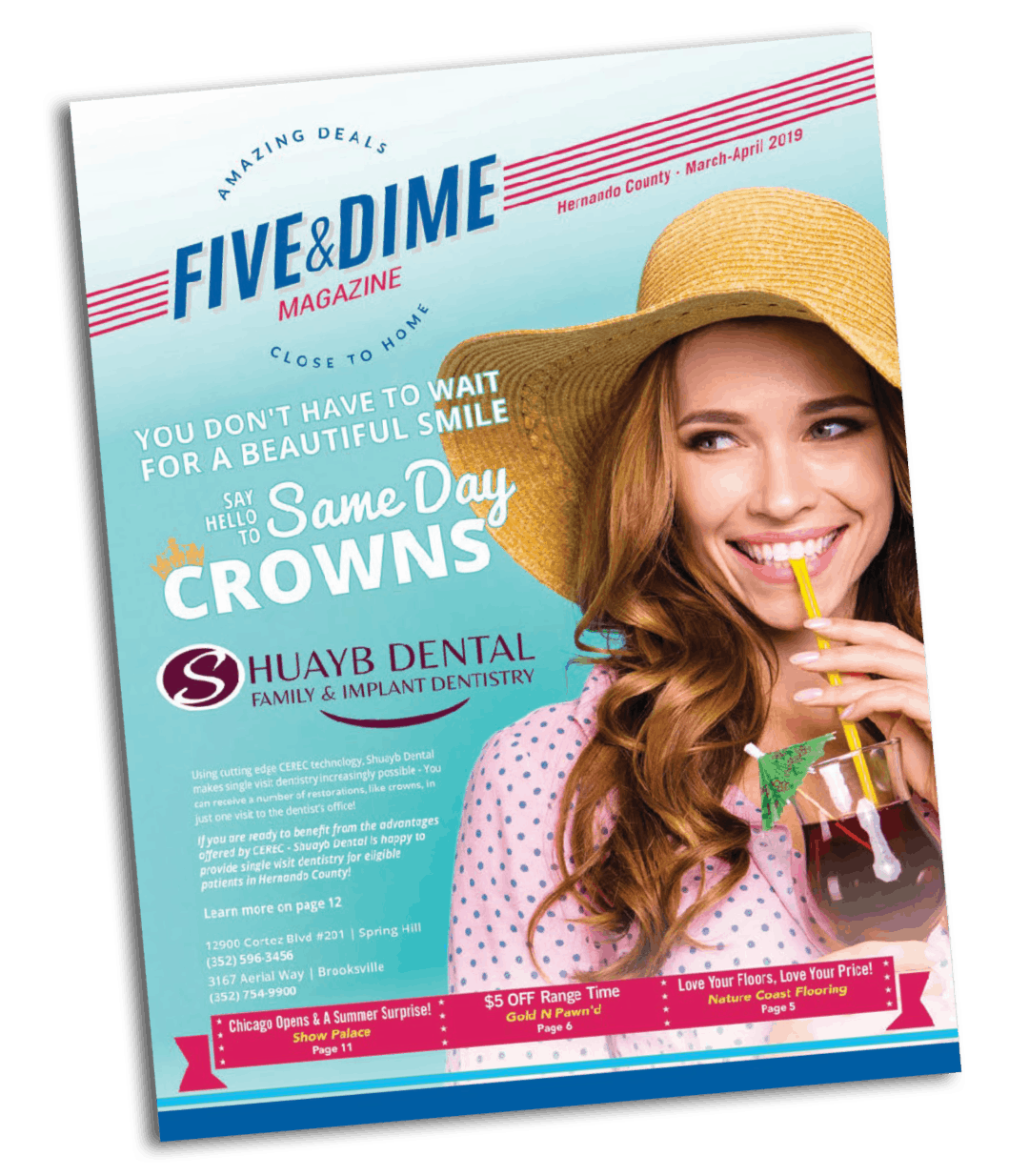 FiveNDime_20192CoverSlide Five and Dime Magazine