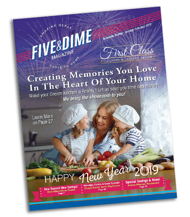Five and Dime Magazine July/August 2018 Front Cover